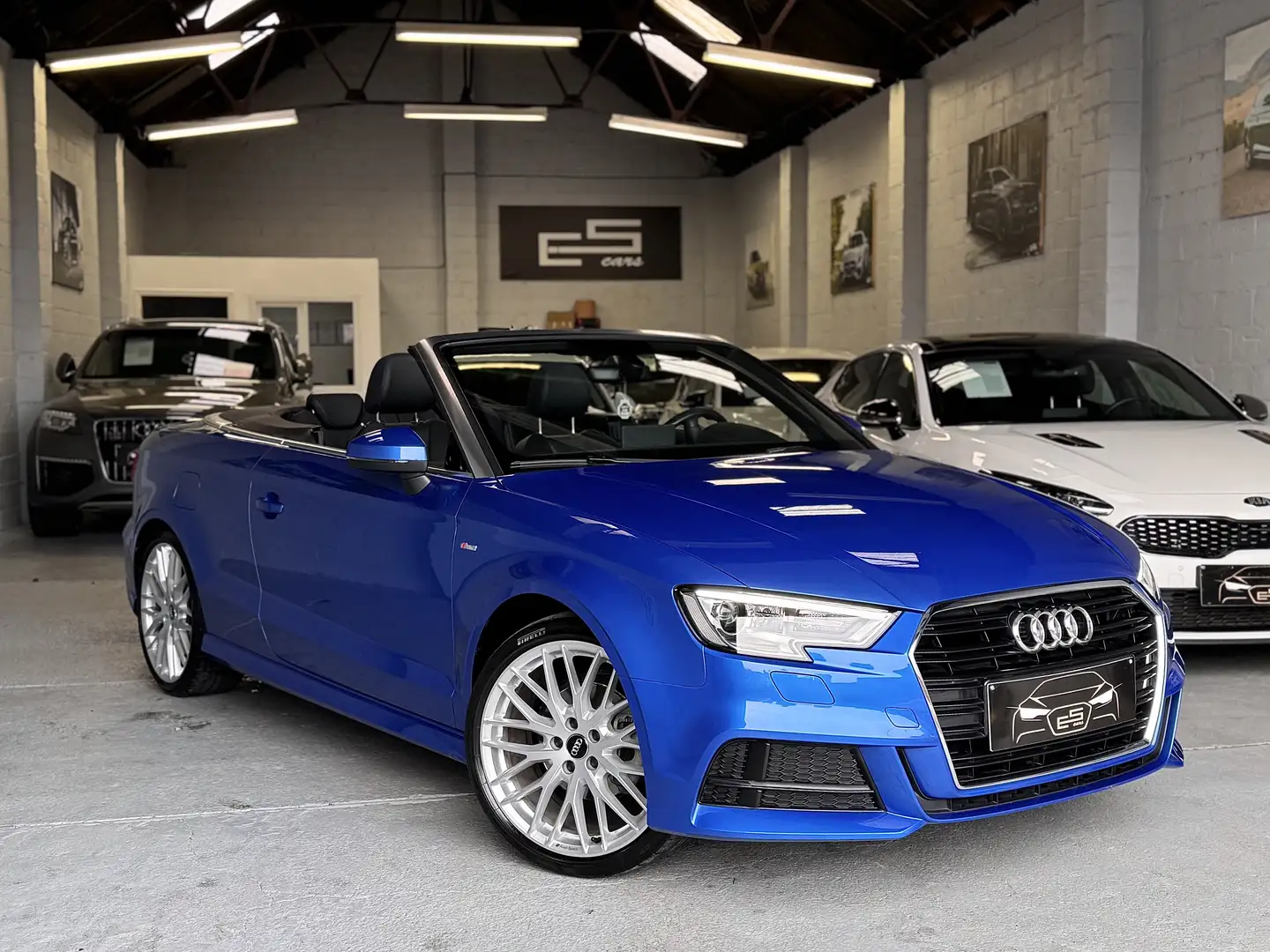 Audi A3 CABRIOLET S-LINE 26.000KM!! ÉTAT NEUF! Bleu - 2