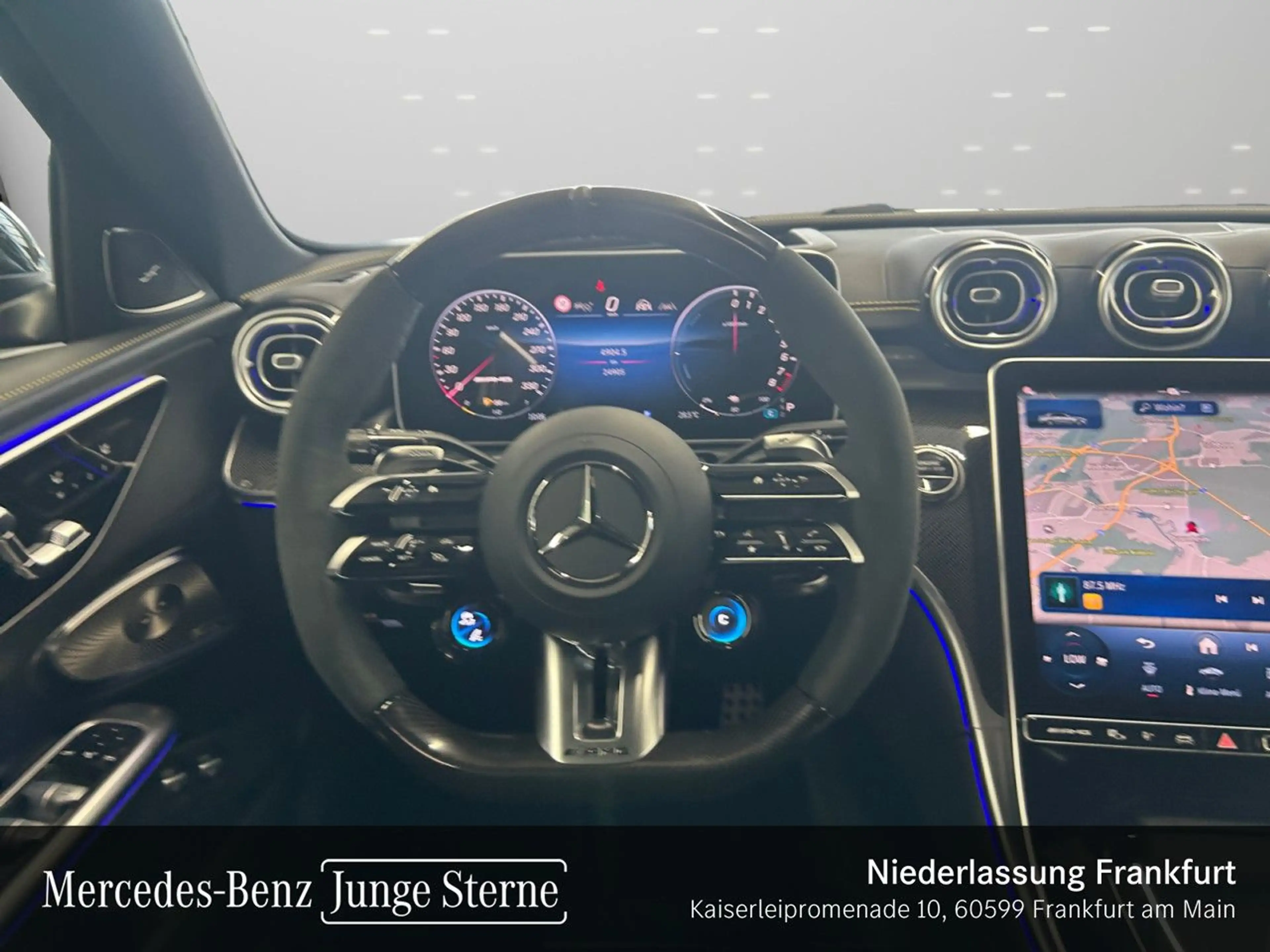 Mercedes-Benz C 63 AMG C 63 S E NIGHT+DRIVERS+PANO+BURMESTER+CARBON+9G — photo 14
