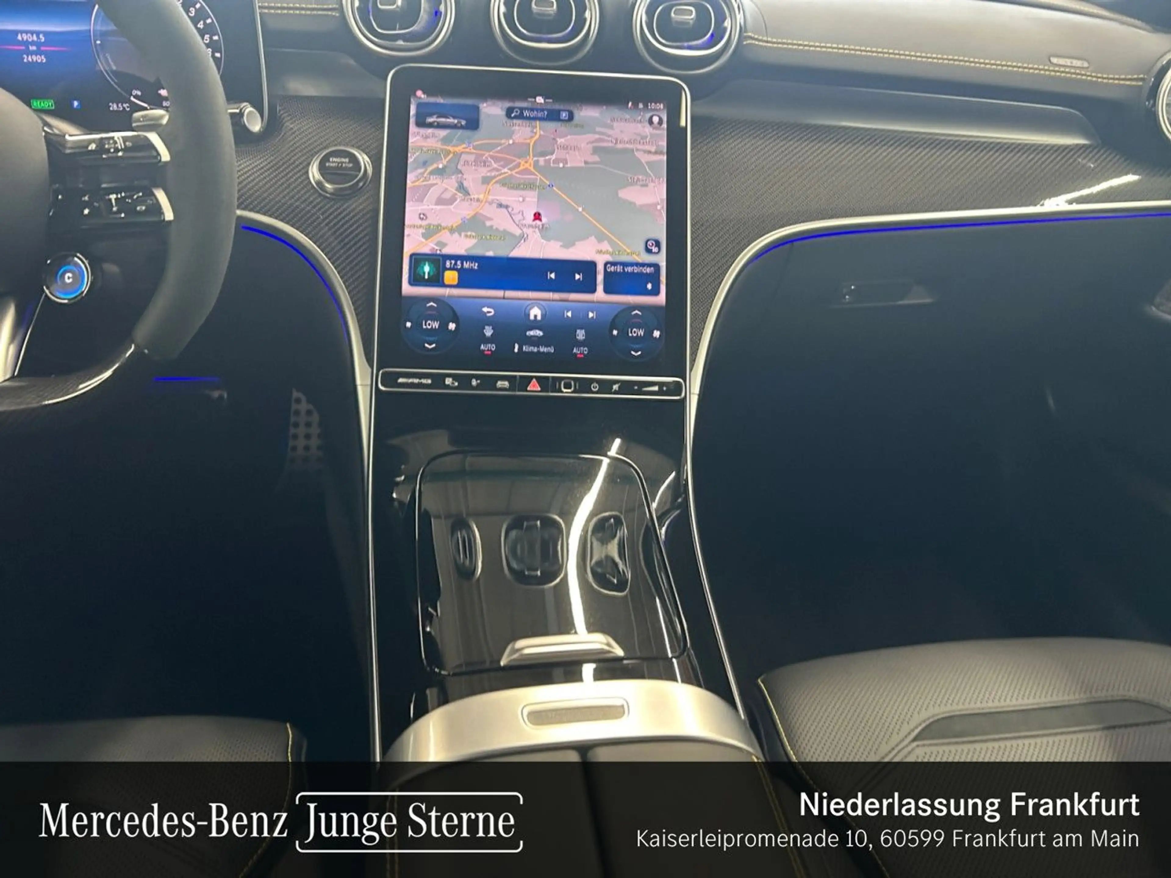 Mercedes-Benz C 63 AMG C 63 S E NIGHT+DRIVERS+PANO+BURMESTER+CARBON+9G — photo 15