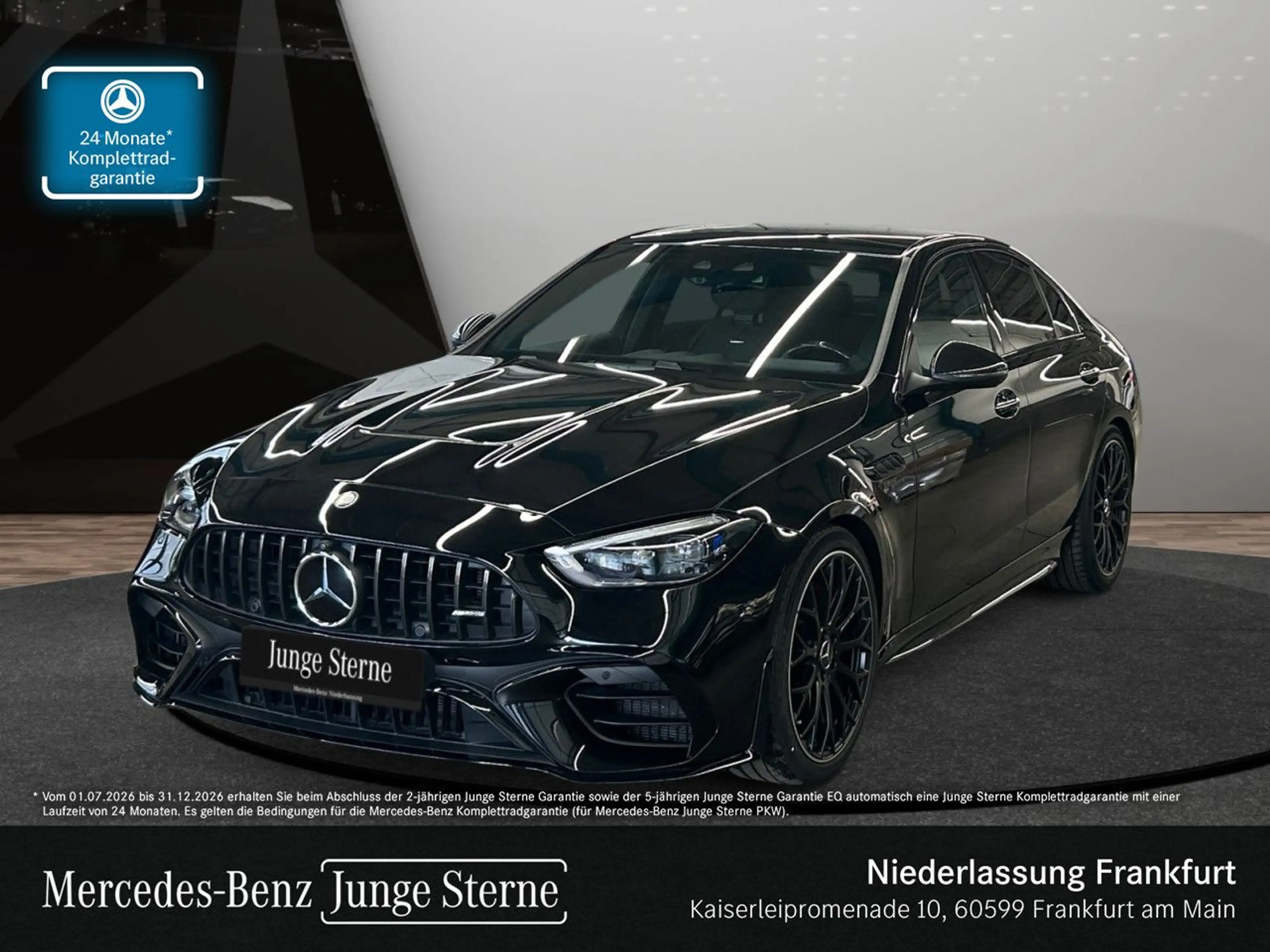 Mercedes-Benz C 63 AMG C 63 S E NIGHT+DRIVERS+PANO+BURMESTER+CARBON+9G