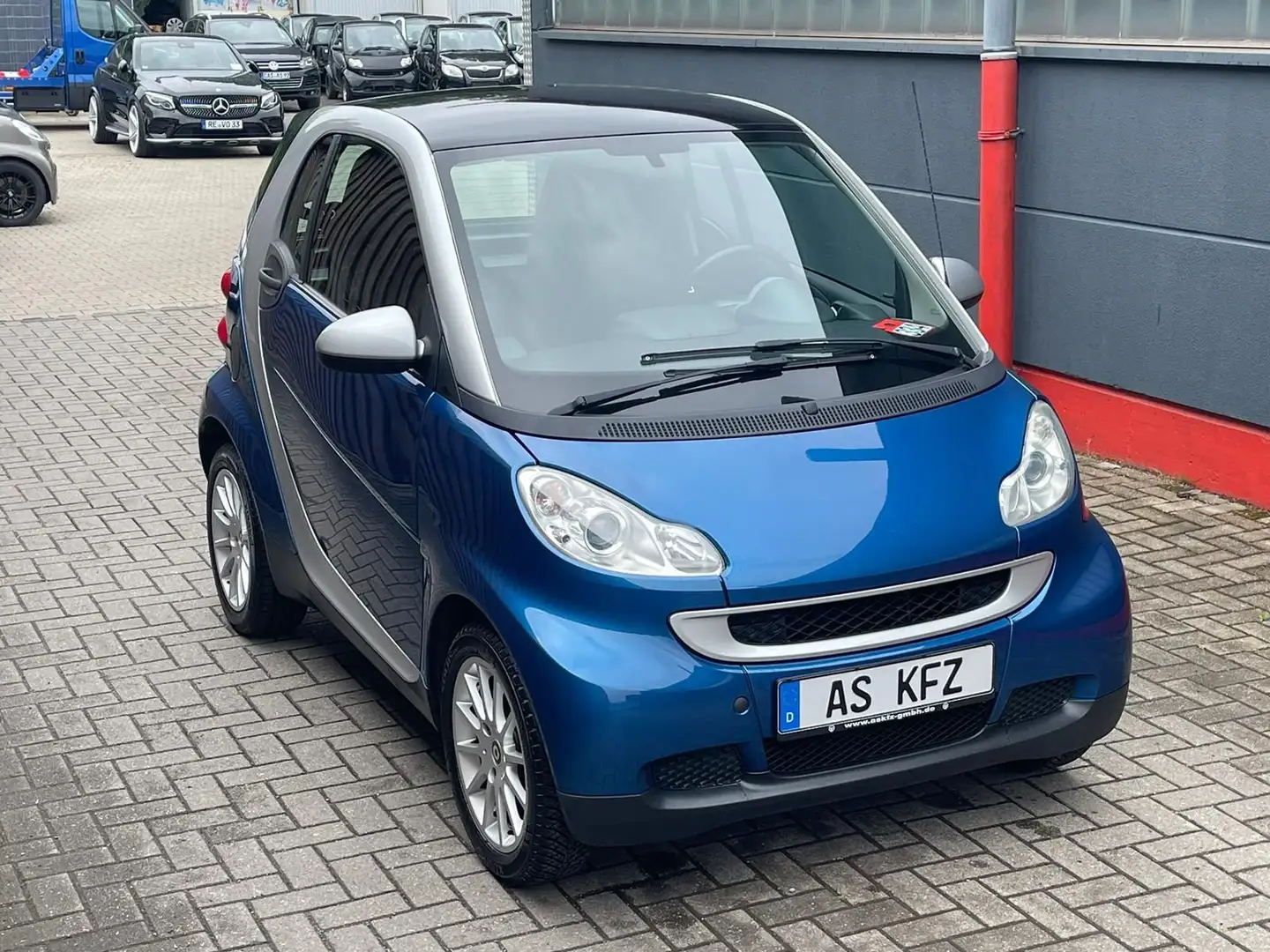 smart forTwo Passion 62kW/84PS KLIMA PANORAMA ALU´S Azul - 1