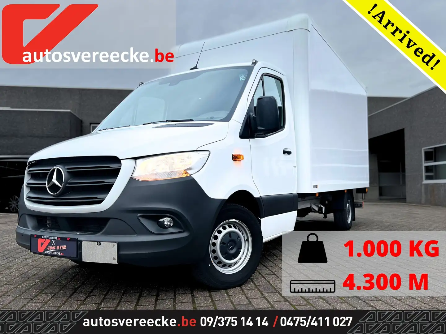 Mercedes-Benz Sprinter 317 KAST+LIFT (44.500€ex)MBUX 11" |CAMERA |COMF Fehér - 1