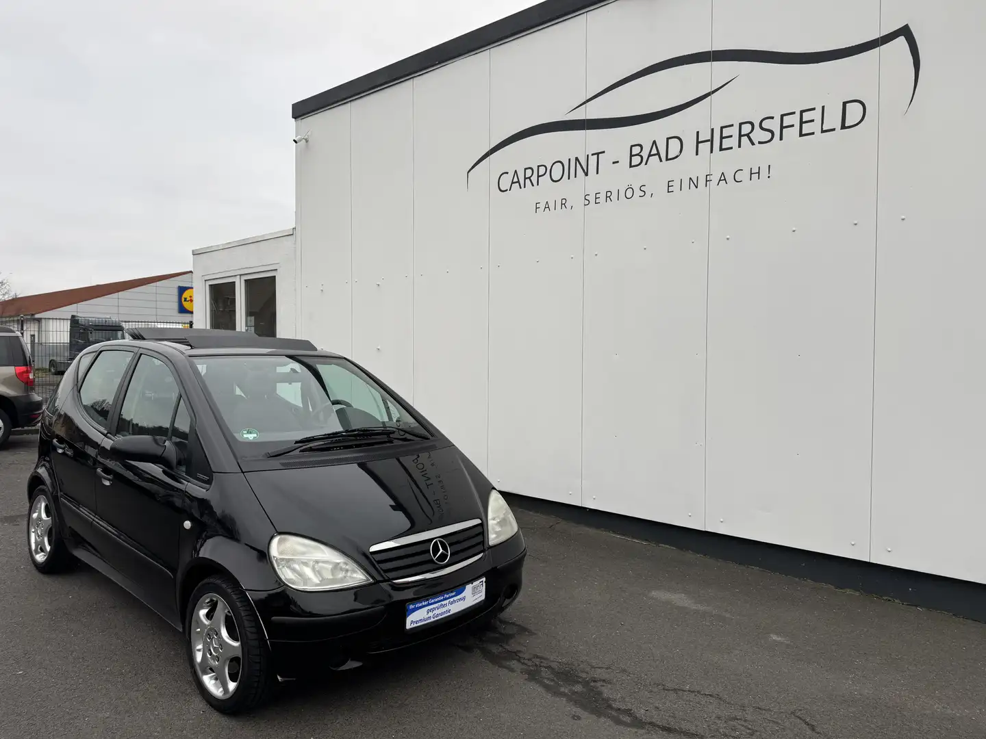 Mercedes-Benz A 160 Spirit -KLIMA- LAMELLENDACH - Schwarz - 1