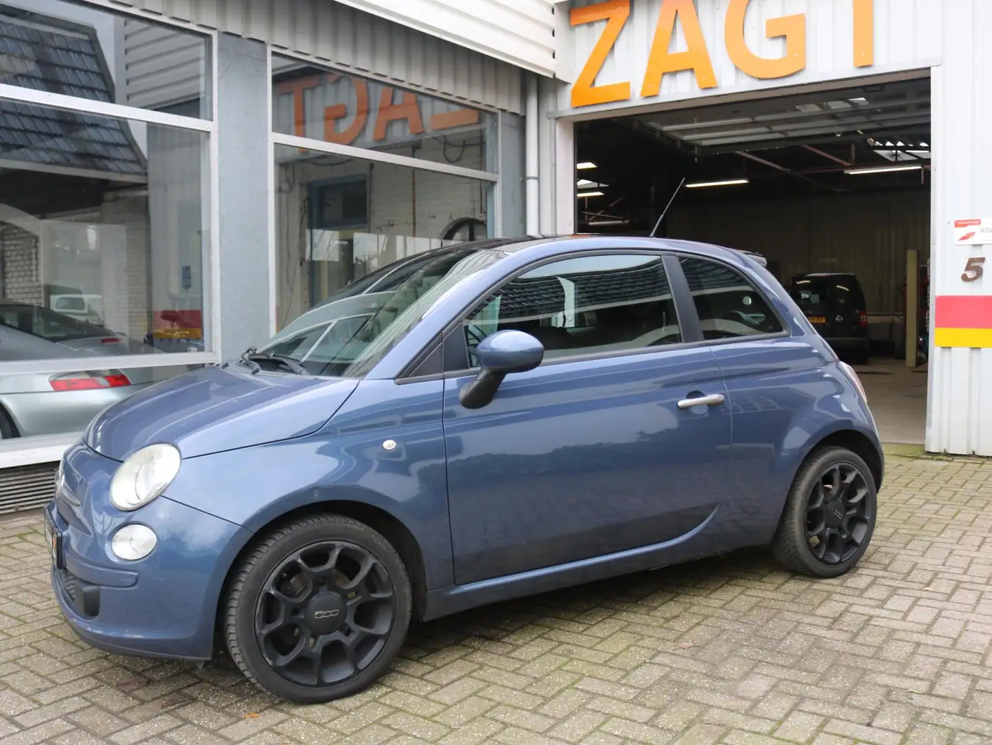Fiat 500 0.9 TwinAir Blauw - 2