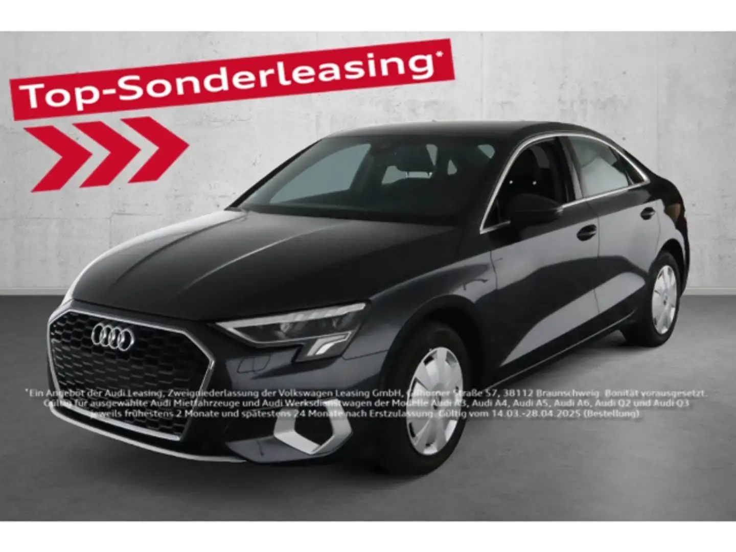 Audi A3 Limousine 30 TDI ADVANCED PDC LED KAMERA AHK Grau - 1