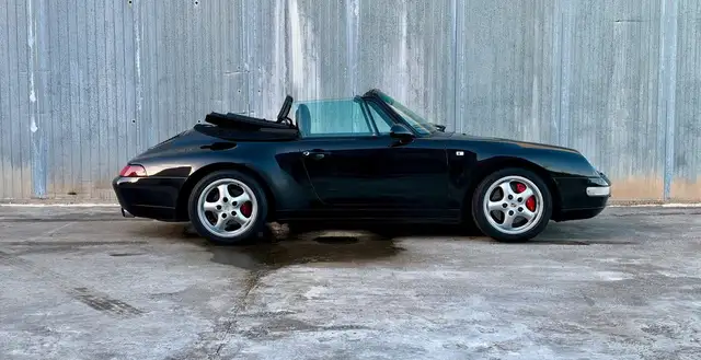 Porsche 993 Carrera 2 Cabriolet Schwarzmetallic L744