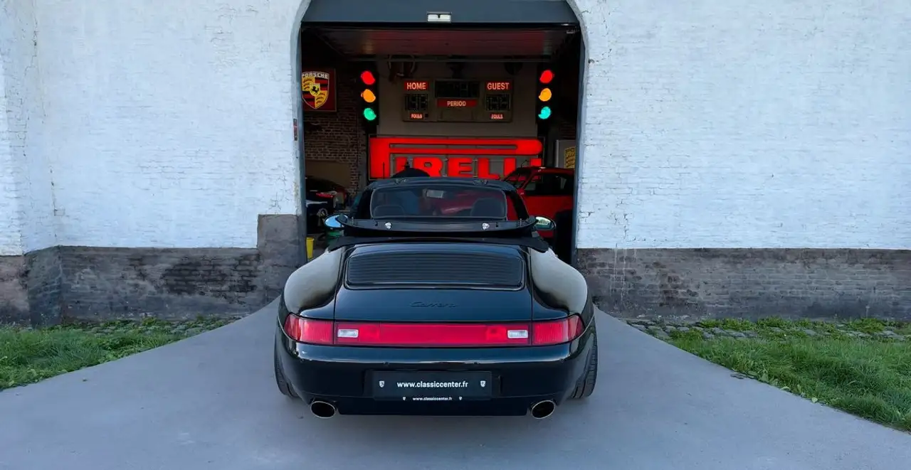 Porsche 993 Carrera 2 Cabriolet Schwarzmetallic L744, foto 5