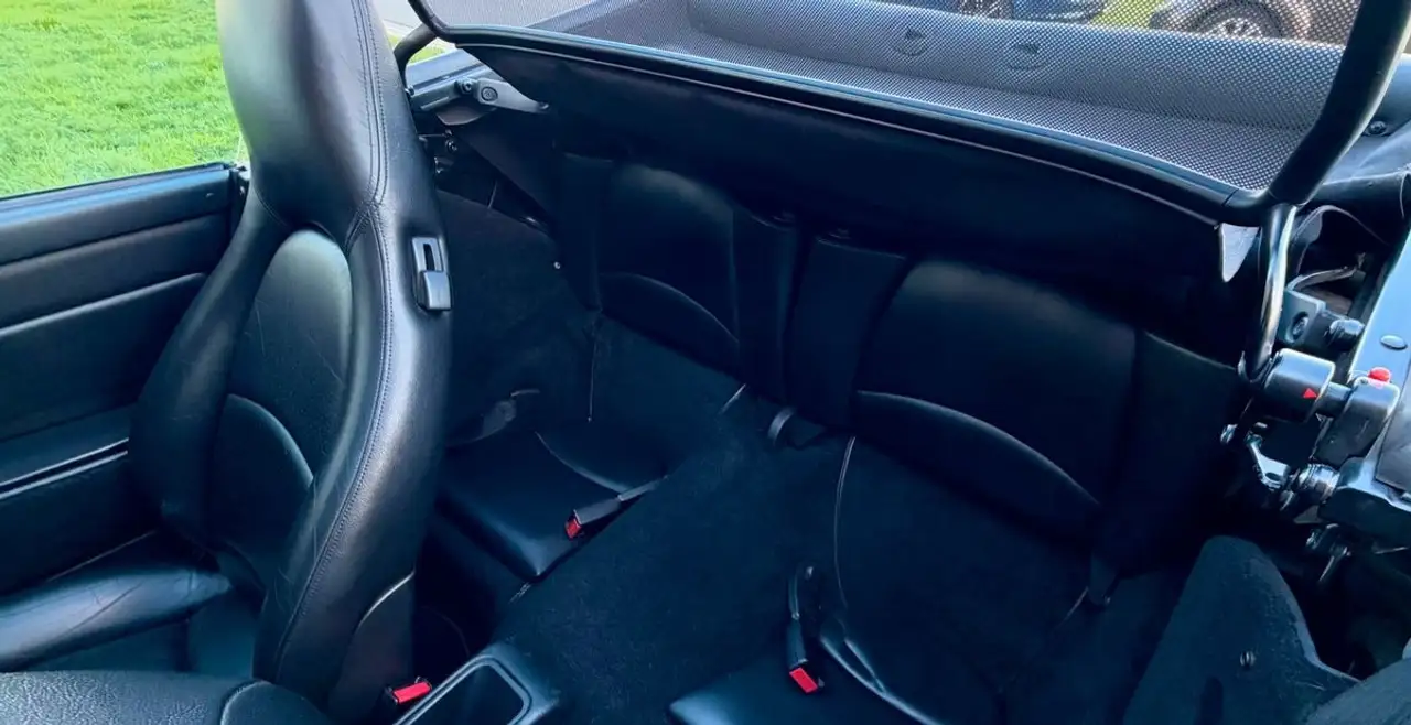 Porsche 993 Carrera 2 Cabriolet Schwarzmetallic L744, foto 12