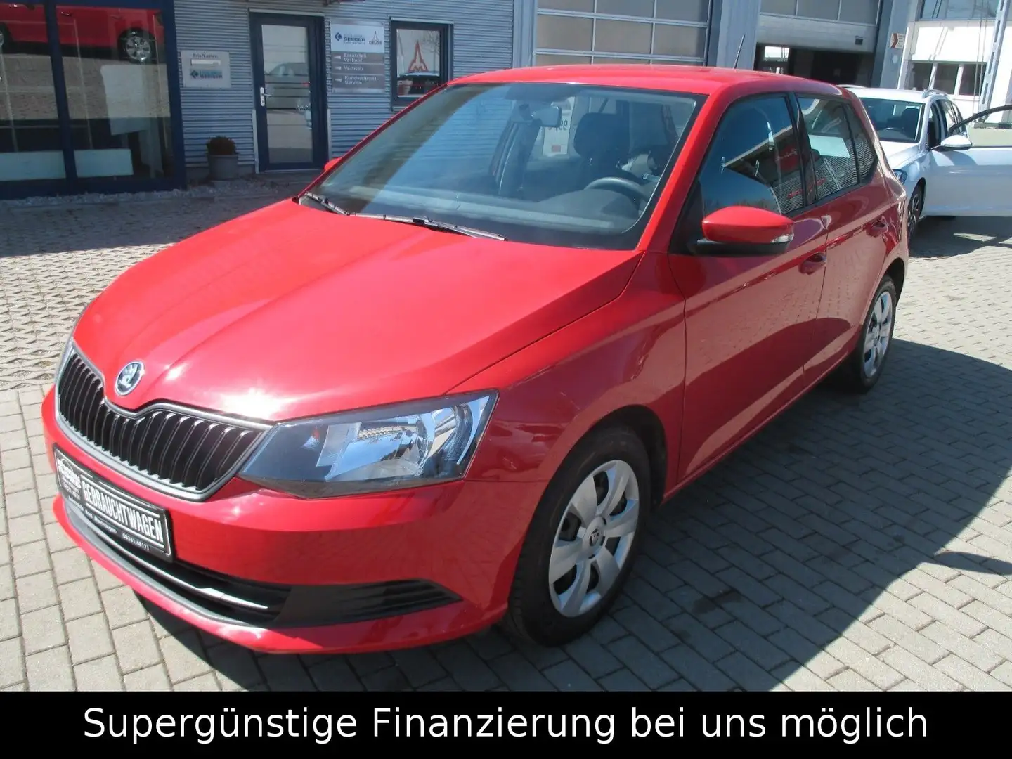 Skoda Fabia Active,5-TÜRIG,GARANTIE,KLIMA Rot - 1