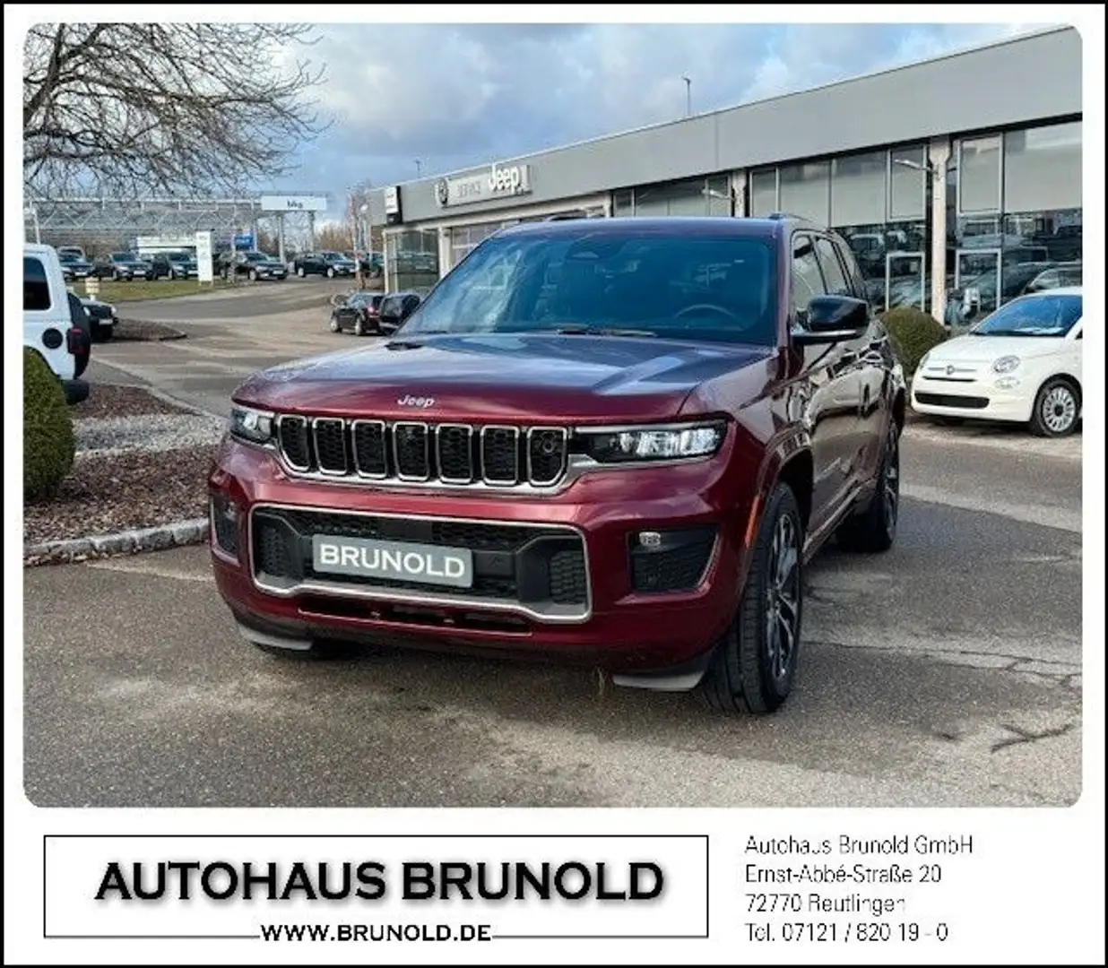 Jeep Grand Cherokee 4xe MY23 Overland 380PS Rouge - 1