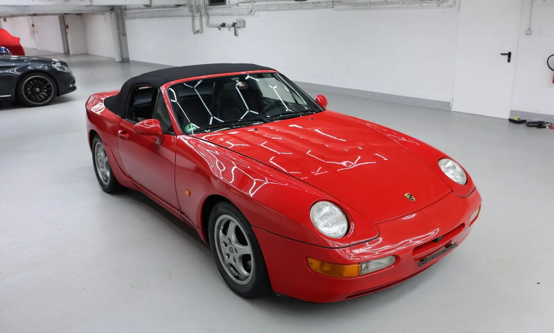 Porsche 968 Cabrio tiptronic gepflegter Zustand Rot - 2