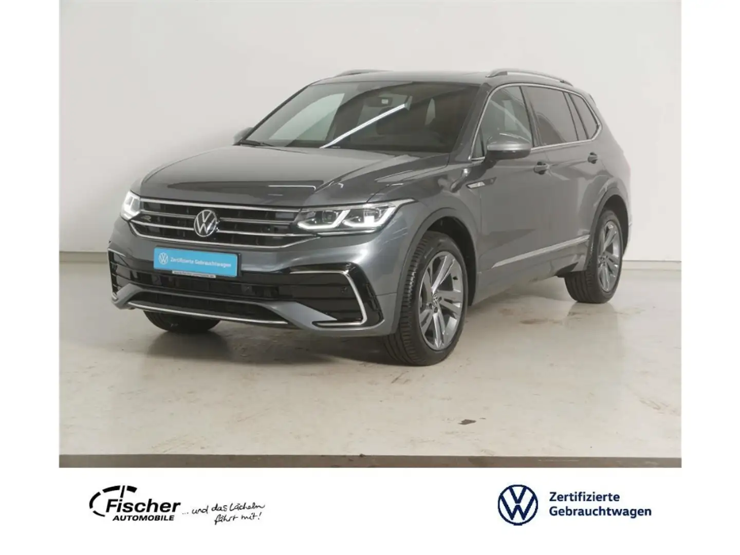 Volkswagen Tiguan Allspace 2.0 TDI 4Mot. R-Line DSG 7-Sitze Grau - 1