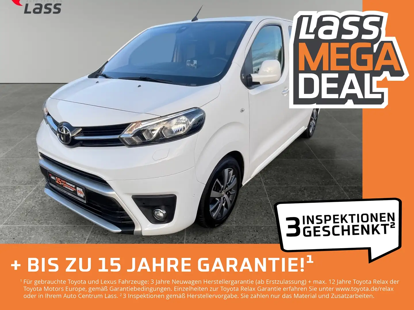 Toyota Proace Verso 2.0 D-4D L1 D Team Deutschland ACC Weiß - 1