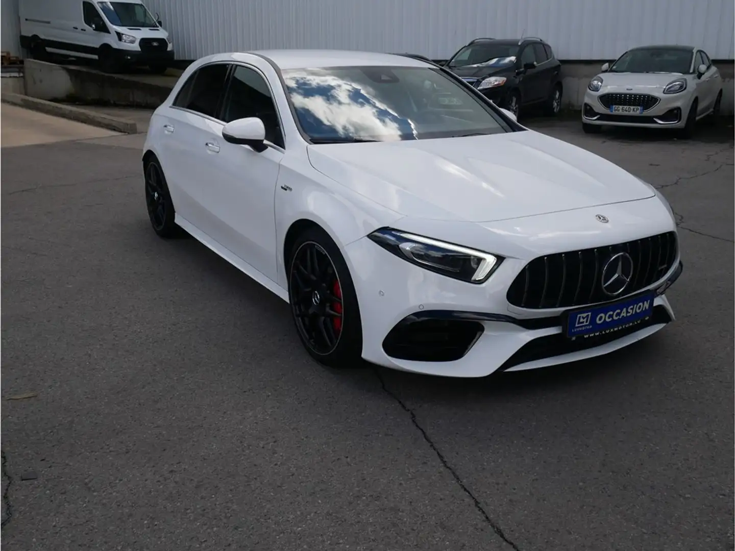 Mercedes-Benz A 45 AMG S 310kW (421ch) DCT * CAM RECUL * GPS * SG CHAUFF Blanc - 1