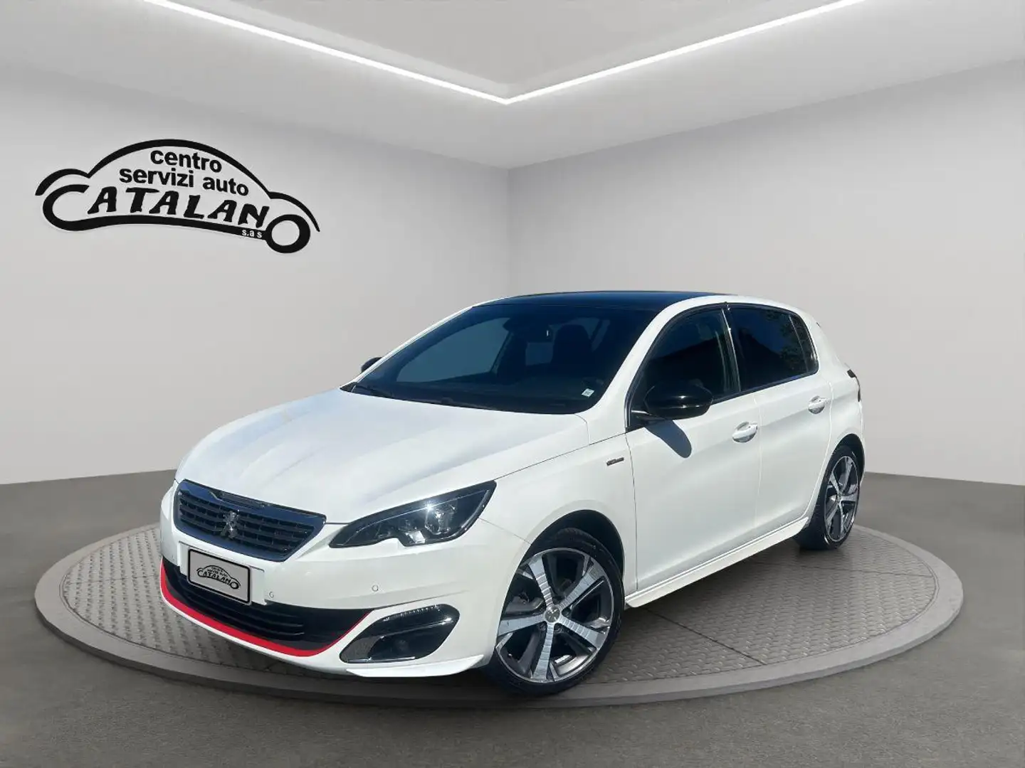 Peugeot 308 BlueHDi 150 S&S GT Line TETTO Blanc - 1