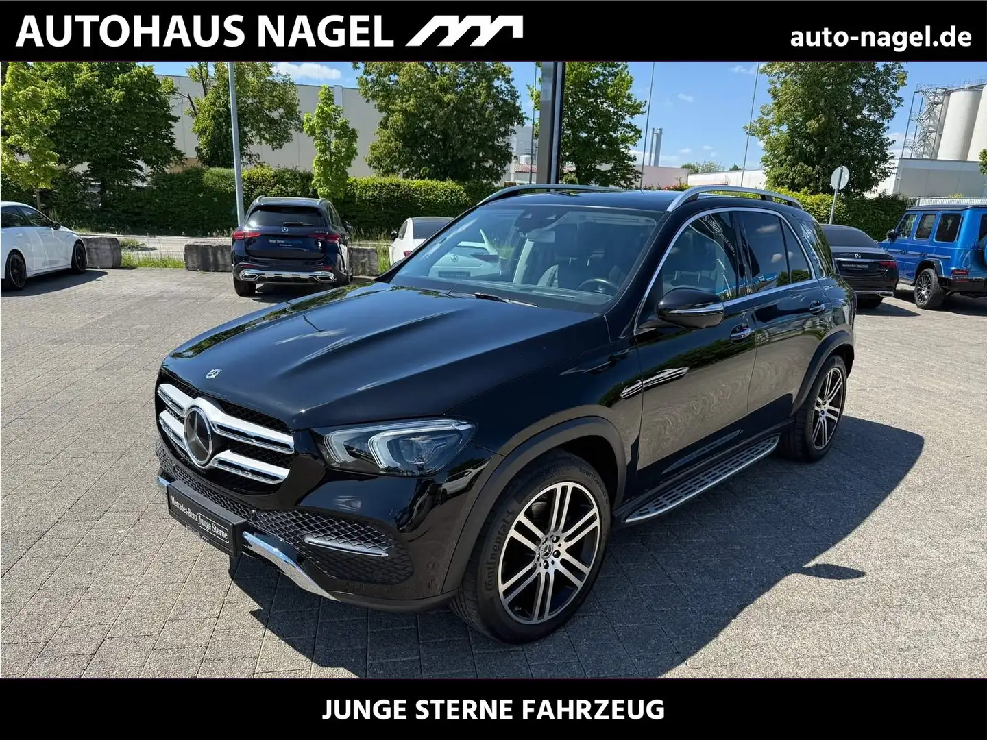 Mercedes-Benz GLE 350 d MBeam*Pano*AHK*360*StandHz*Keyless*HUD Schwarz - 1