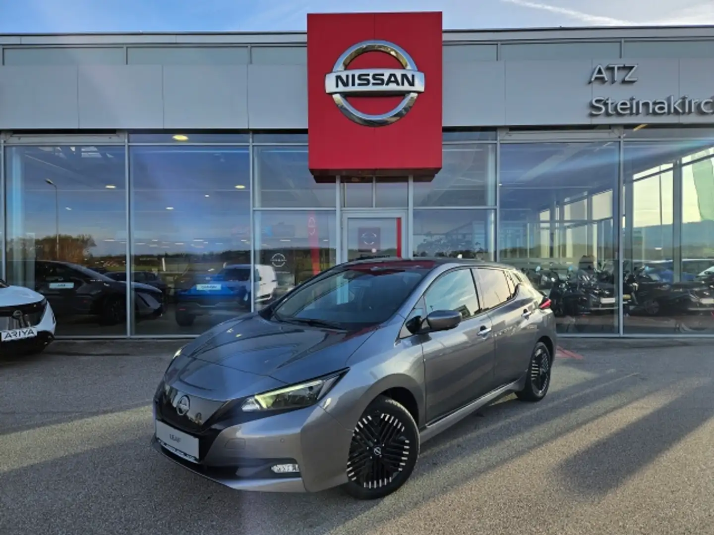 Nissan Leaf e+ Tekna 59 kWh*Netto 24.992.-* Grau - 1