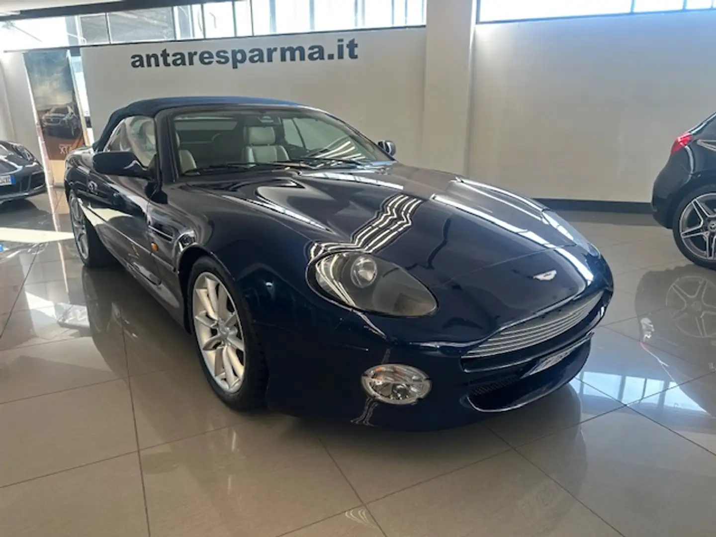 Aston Martin DB7 Vantage cabrio 6.0 Blau - 2