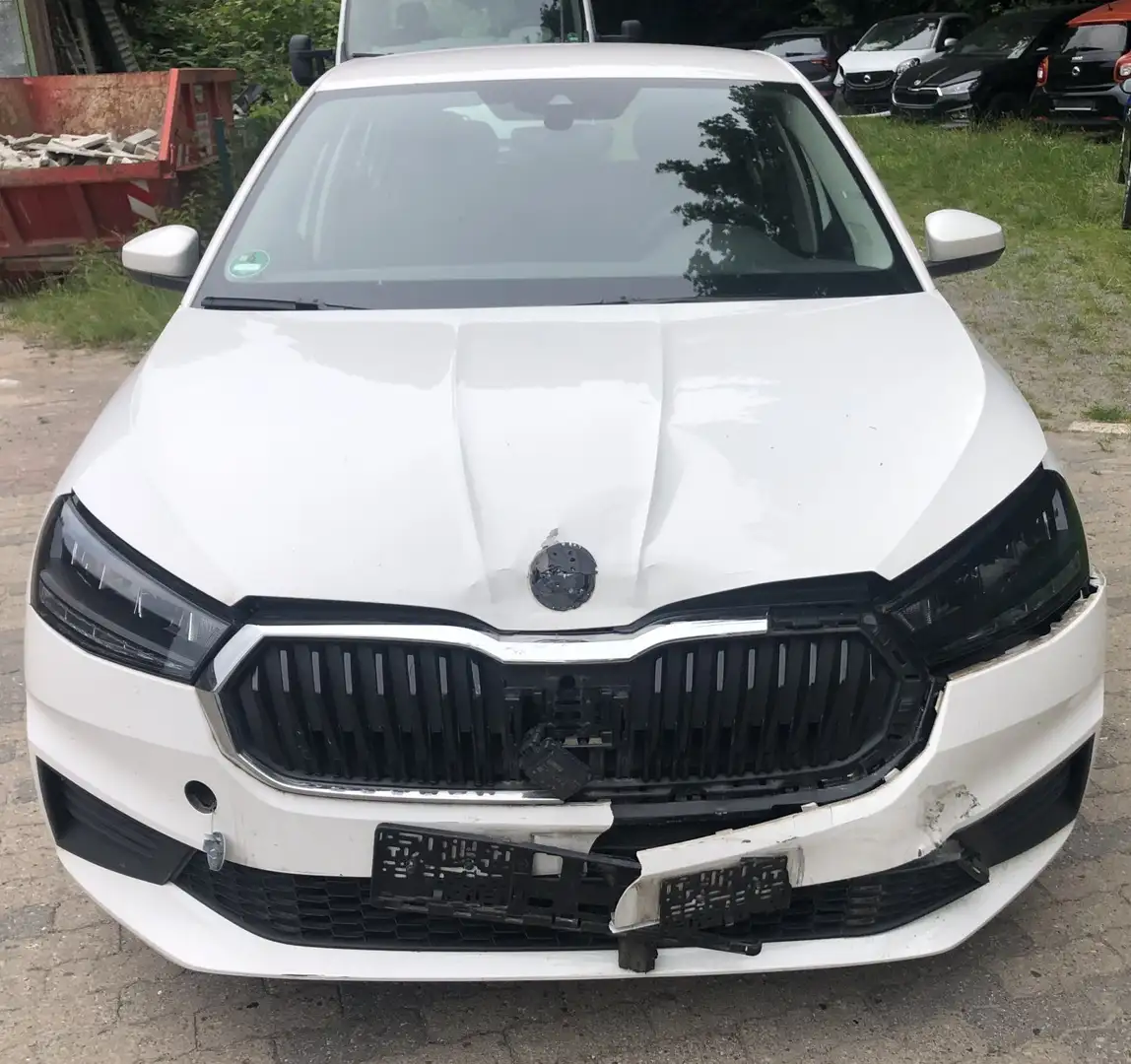 Skoda Fabia 1.0 MPI Active Klima EFH Bianco - 2