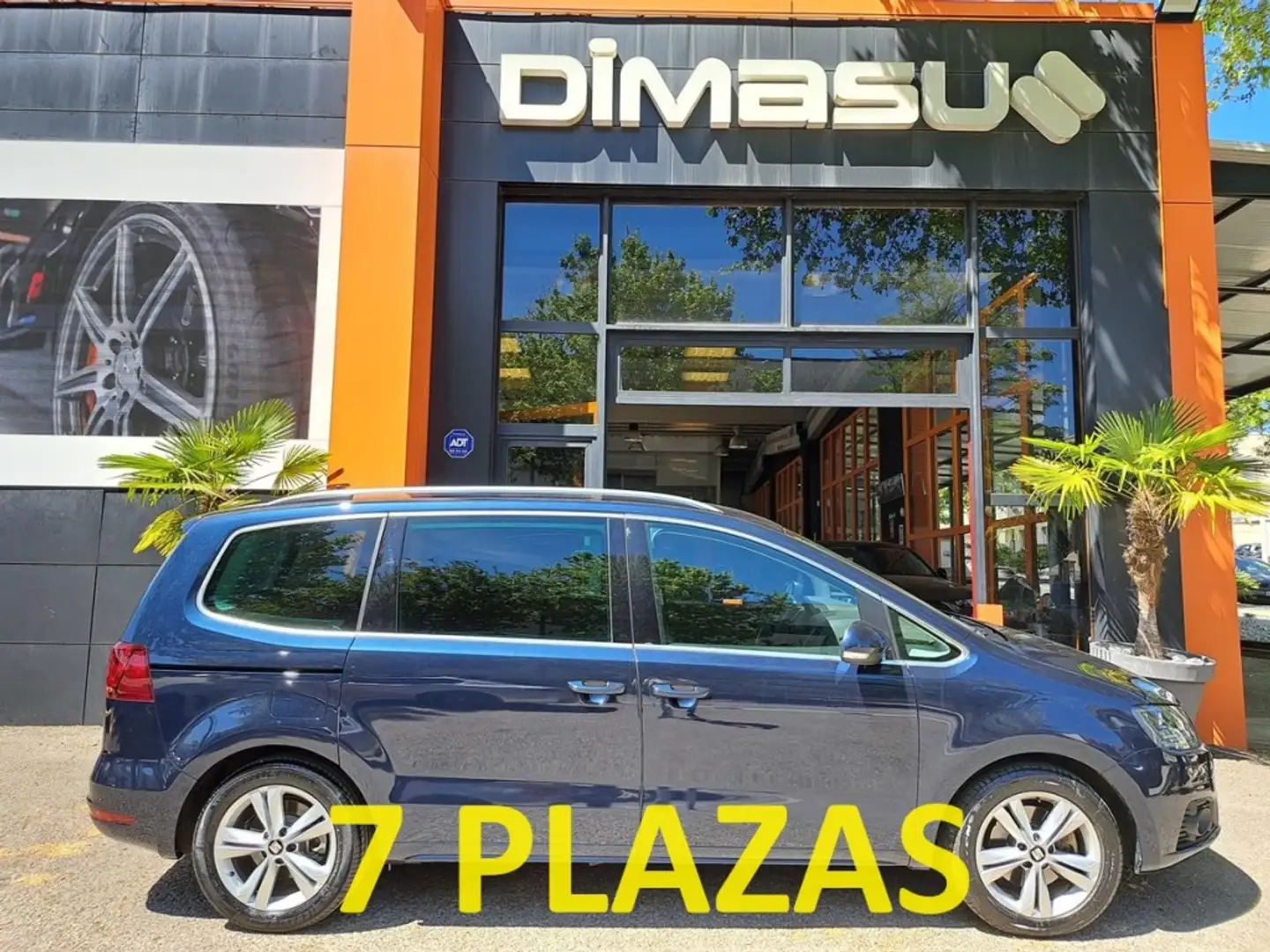 SEAT Alhambra 2.0 TSI S&S Style Advance DSG Bleu - 1