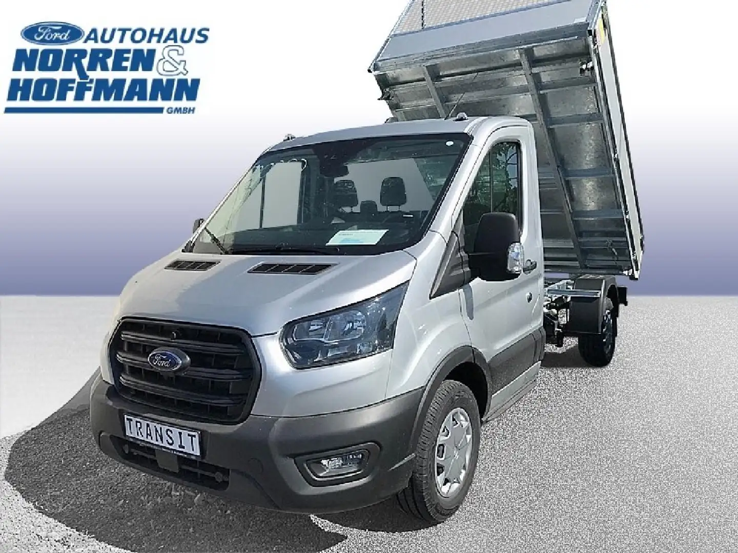 Ford Transit 350 L2 Einzelkabine Trend Dreiseitenkipper Silber - 1