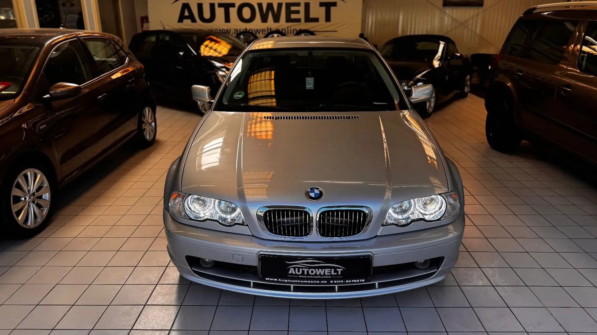 BMW 320 Ci Coupe E46*TÜVneu*Service*Schaltgetriebe* Silber - 2