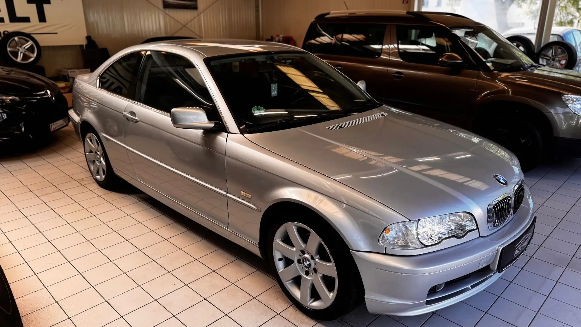 BMW 320 Ci Coupe E46*TÜVneu*Service*Schaltgetriebe* Silber - 1
