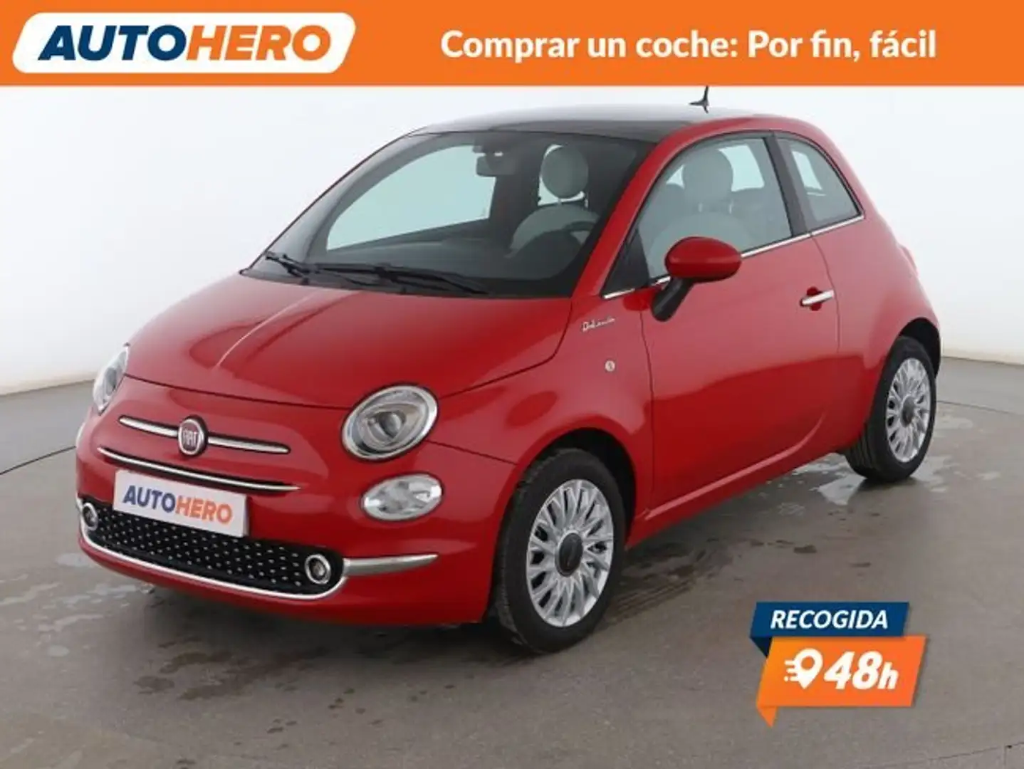 Fiat 500 1.0 Mild-Hybrid Dolcevita Rojo - 1
