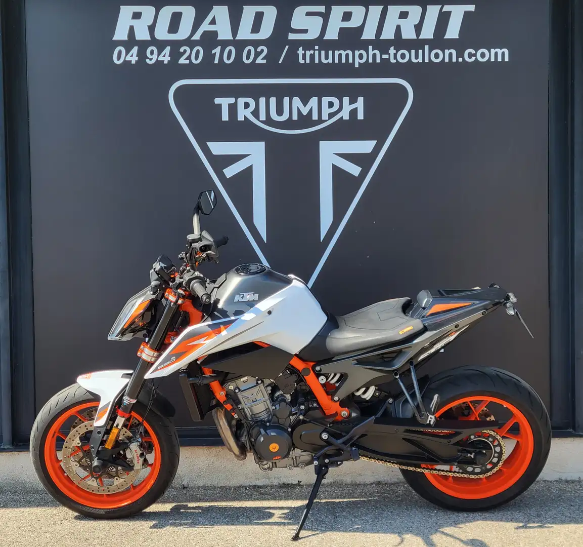 KTM 890 Duke R Белый - 2