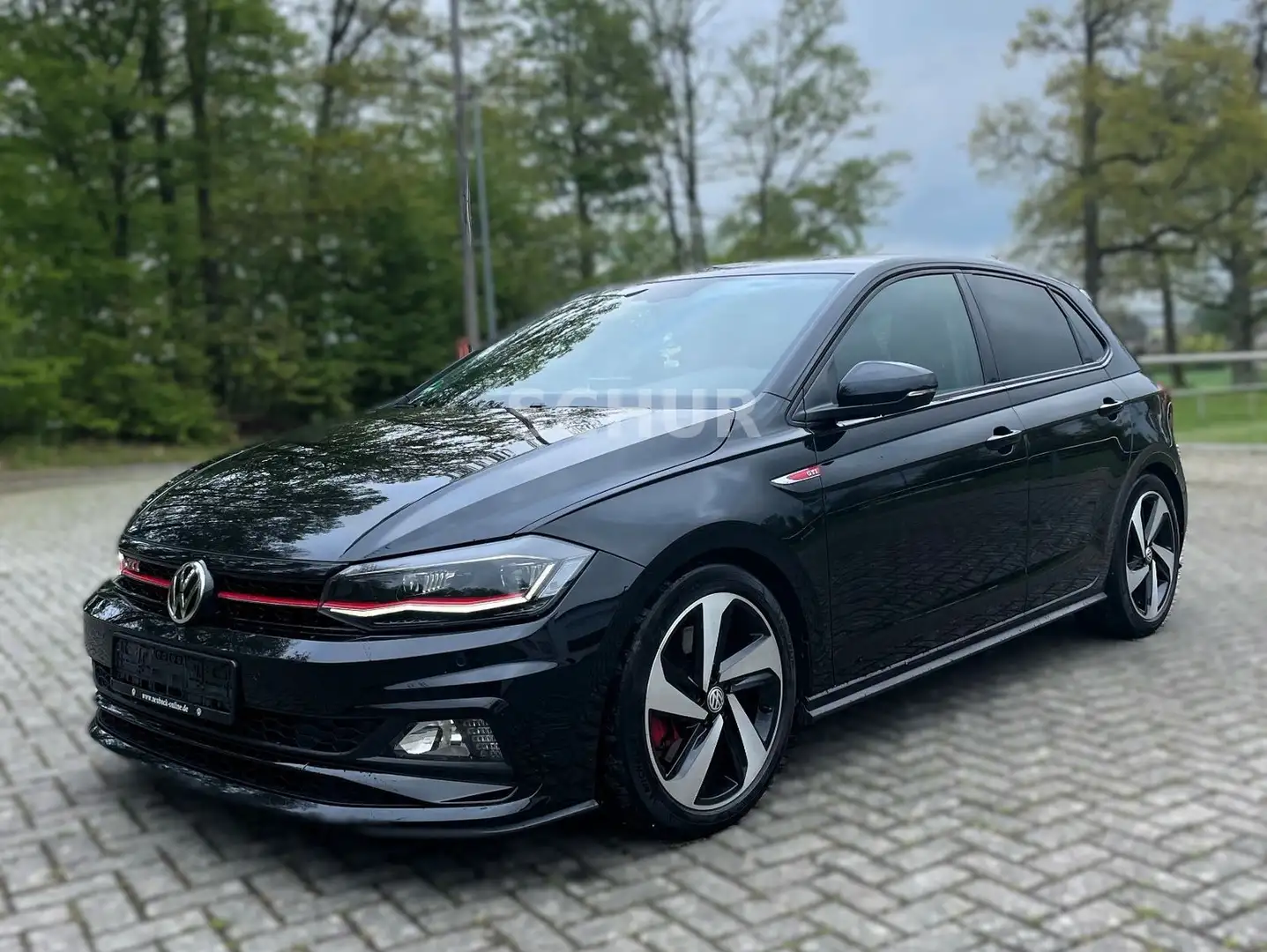 Volkswagen Polo VI "GTI" DSG | LED | NAVI | BT | SHZG Schwarz - 1