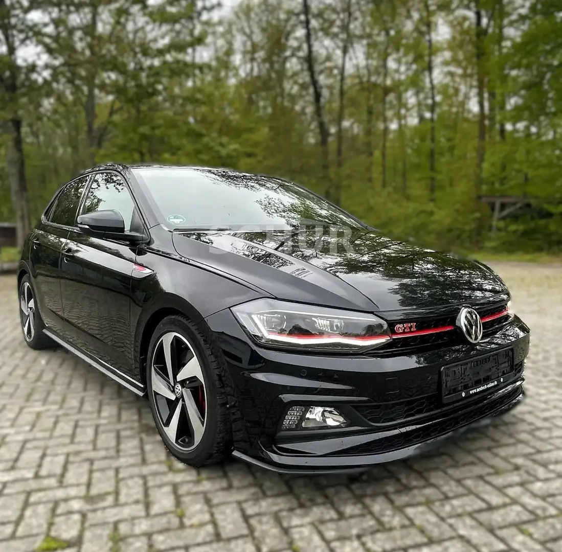 Volkswagen Polo VI "GTI" DSG | LED | NAVI | BT | SHZG Schwarz - 2