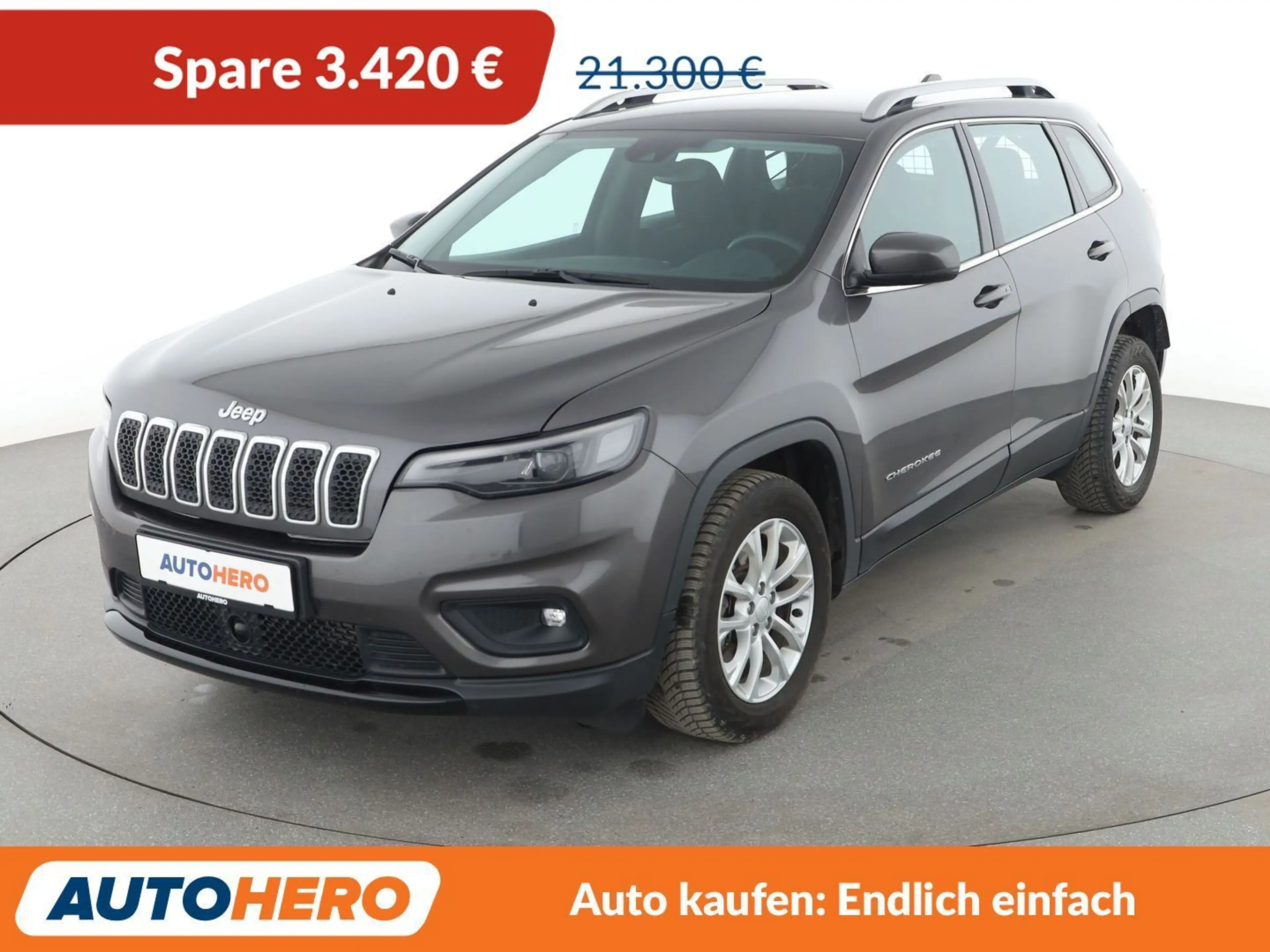 Jeep Cherokee 2.2 M-Jet Longitude 4x2 Aut.*NAVI*LED*TEMPO*PDC*