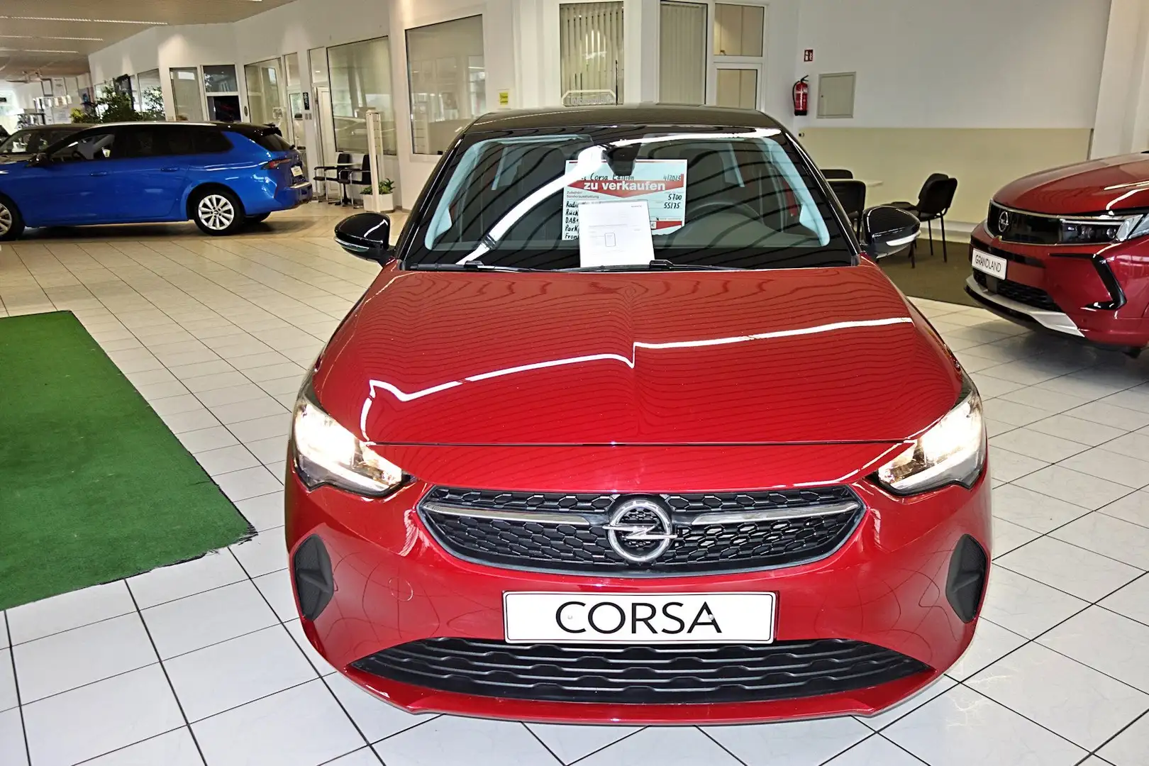 Opel Corsa 1.2 Navigation,Rückfahrkamera,SHZ,Dach Schwarz Rot - 2