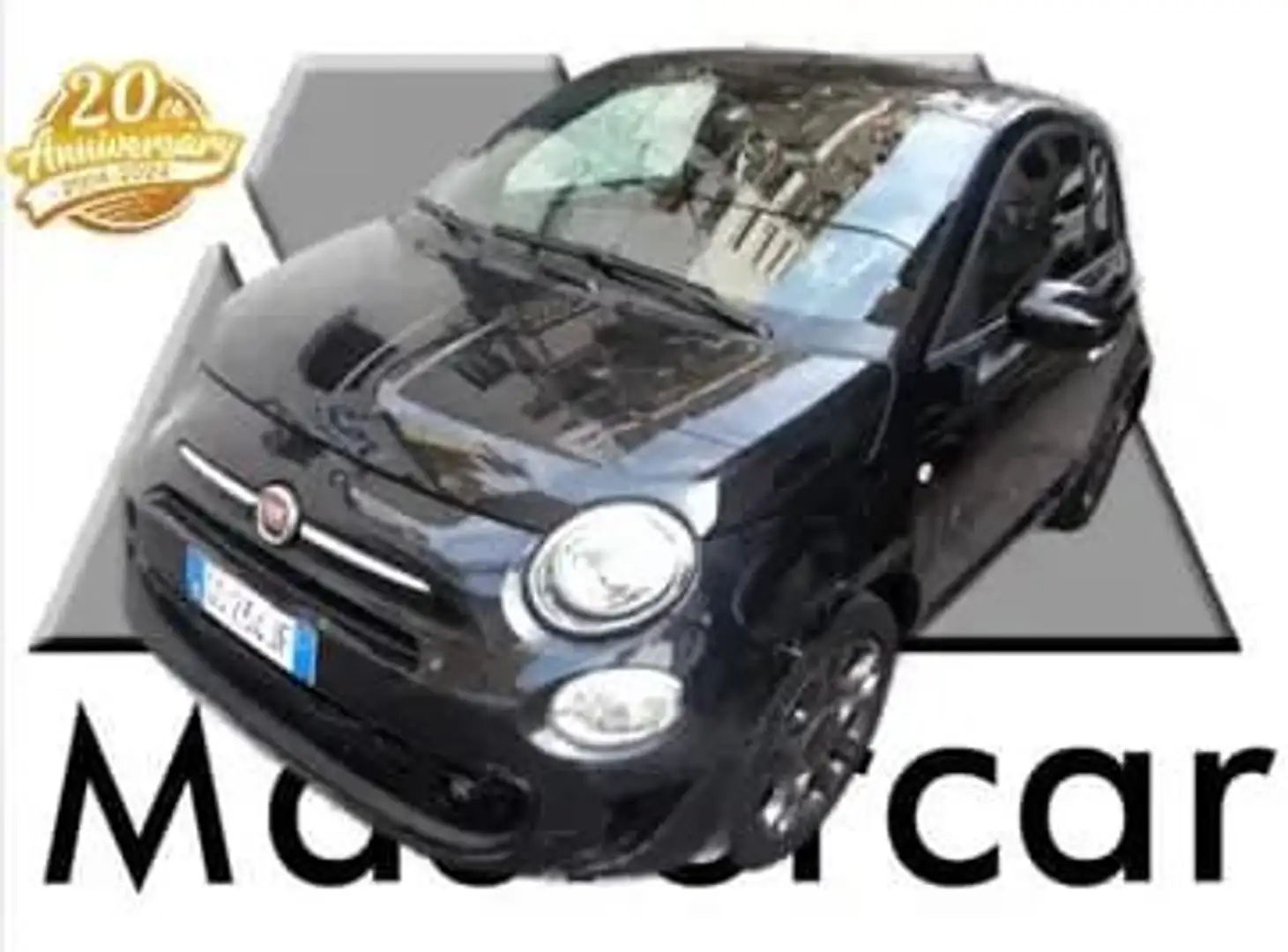 Fiat 500 500 1.0 hybrid Connect 70cv( Prezzo Reale)-GG234JF Noir - 1