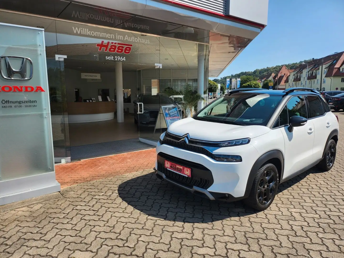 Citroen C3 Citroën C3 Aircross PureTech 130 EAT6 Max LED SH Blanc - 2