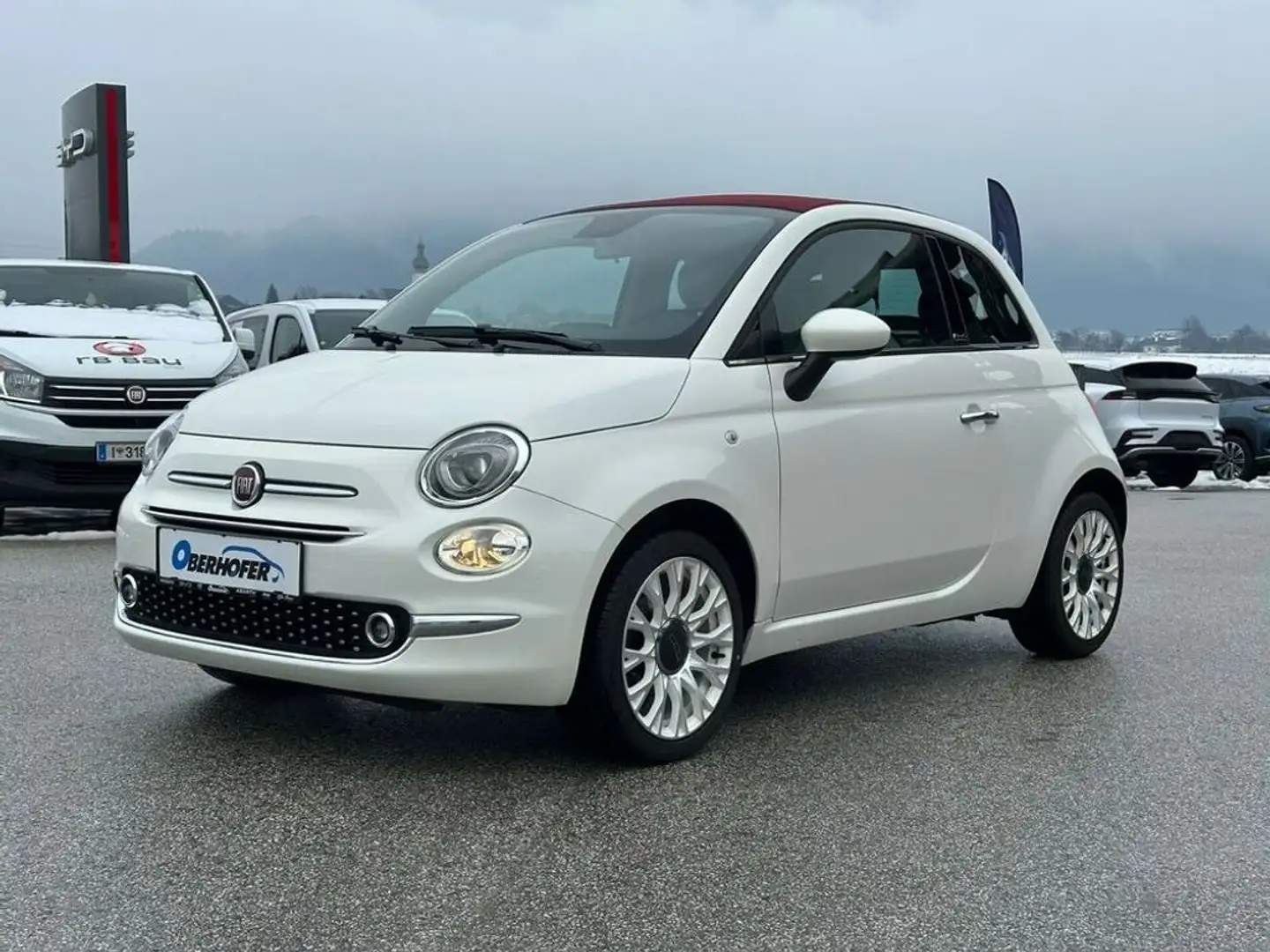 Fiat 500C 500 Cabrio 1.2 70 Star Weiß - 2