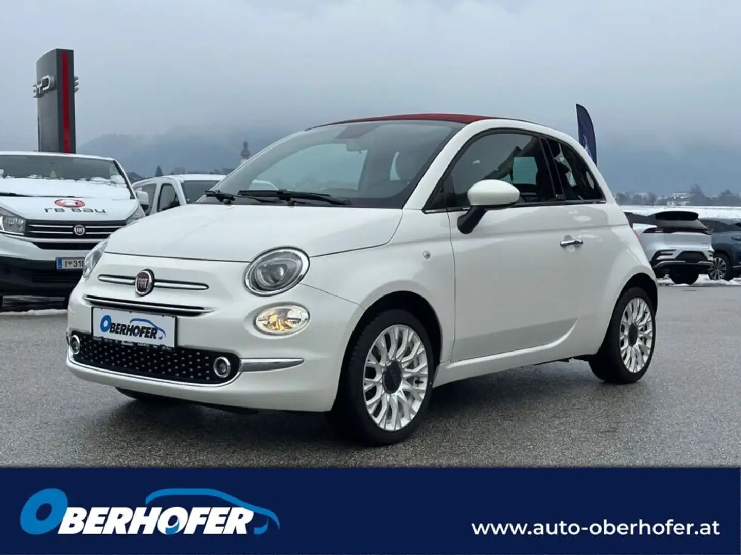 Fiat 500C 500 Cabrio 1.2 70 Star Weiß - 1