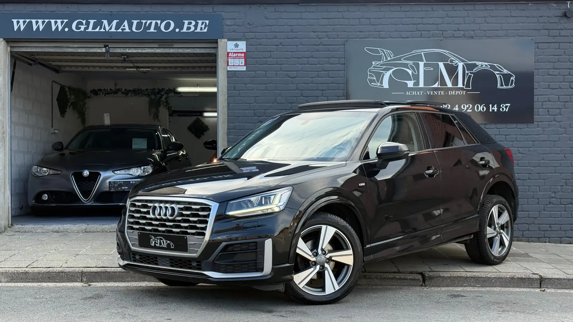 Audi Q2 Q2 30 TFSI Design S-LINE * 1ERE PROPR * GARANT 12M Nero - 2