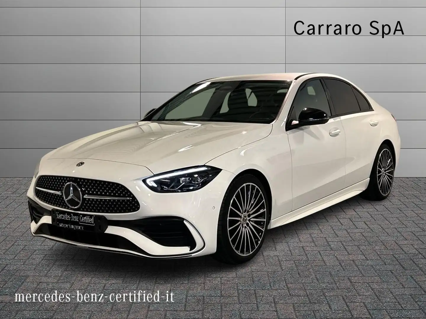 Mercedes-Benz C 220 - C 220 d mhev Premium auto Bianco - 1