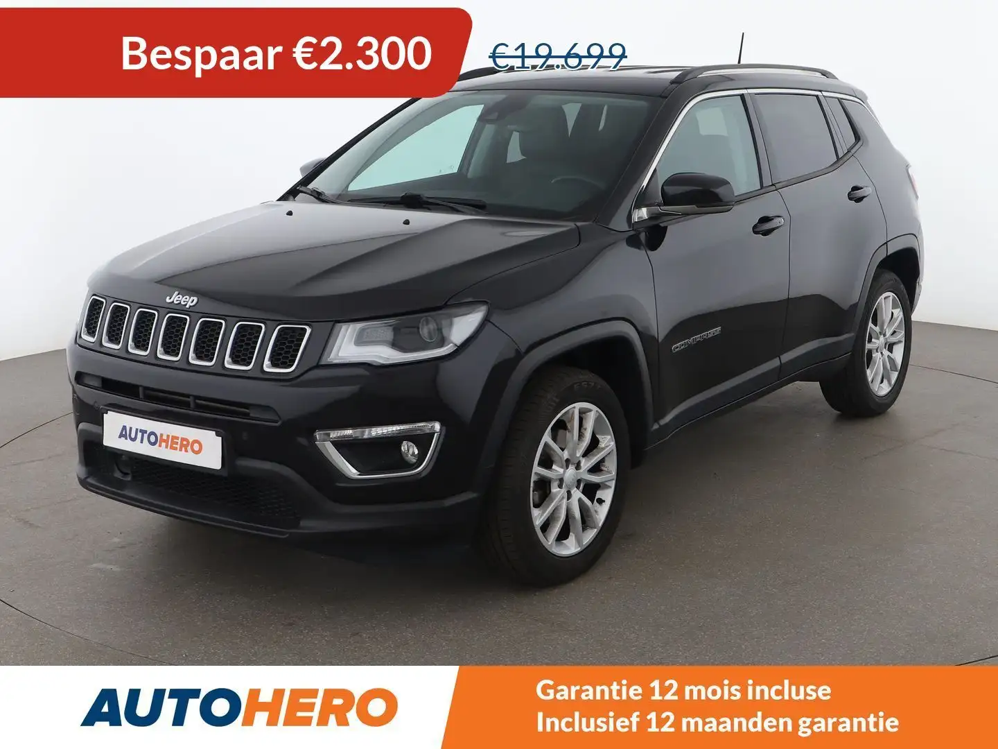 Jeep Compass 1.3 T-GDI Limited FWD Negru - 1