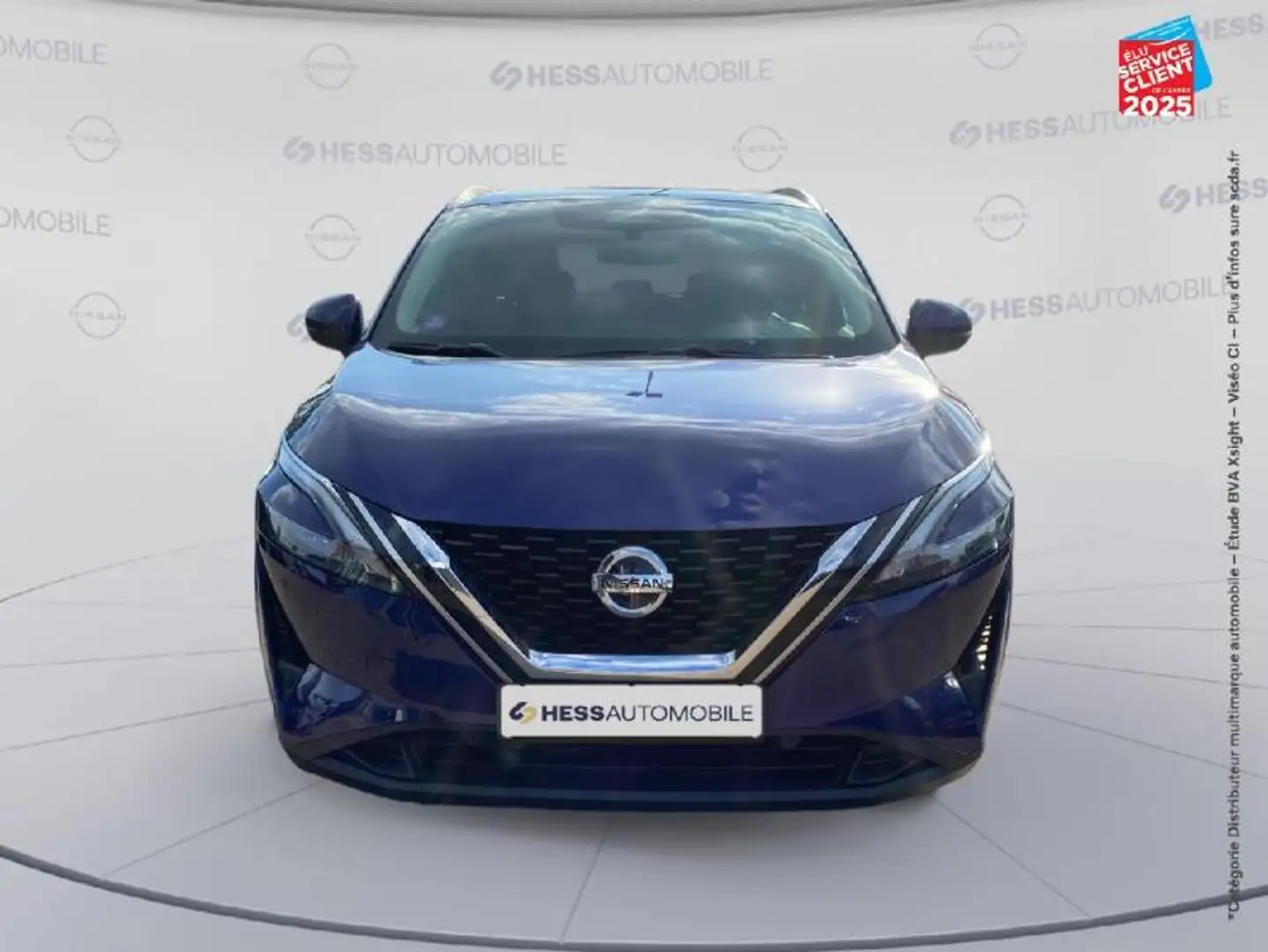 Nissan Qashqai 1.3 Mild Hybrid 140ch N-Connecta Tpano GPS Camera Bleu - 2
