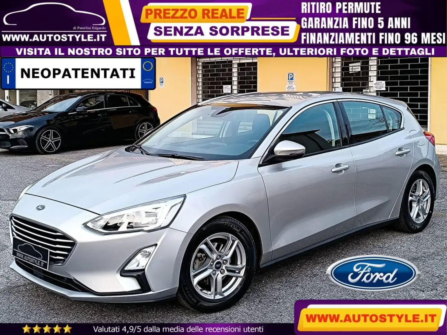 Ford Focus 1.0 EcoBoost 100 CV 5p. Business Argent - 1
