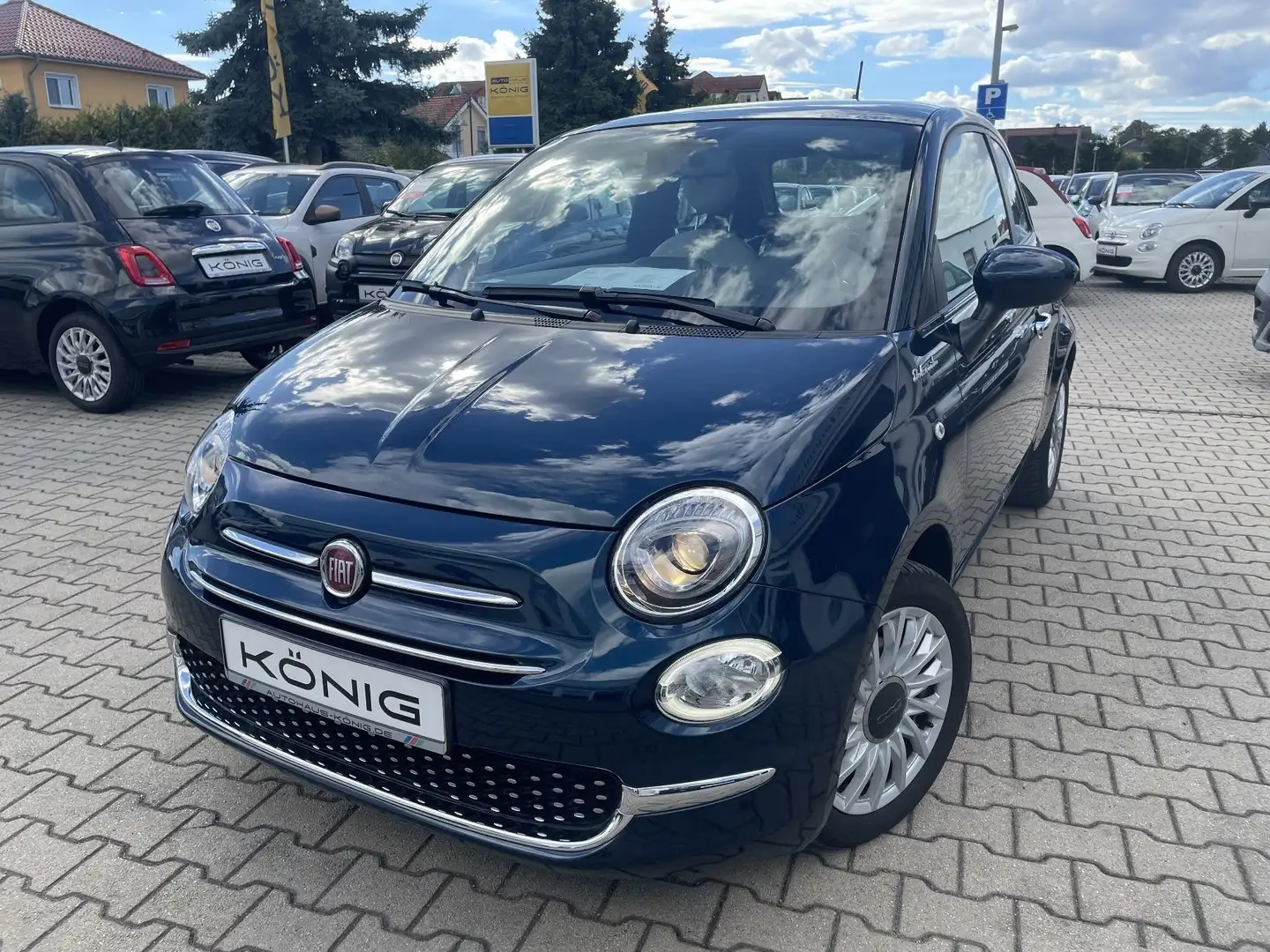 Fiat 500 Dolcevita Carplay*Klima*Leichtmetall Bleu - 1