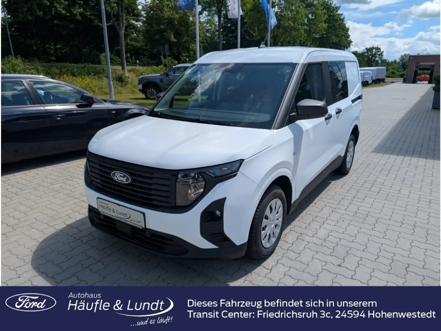 Ford Transit Courier Trend Doka Diesel -Winter Paket-GJ Blanc - 1