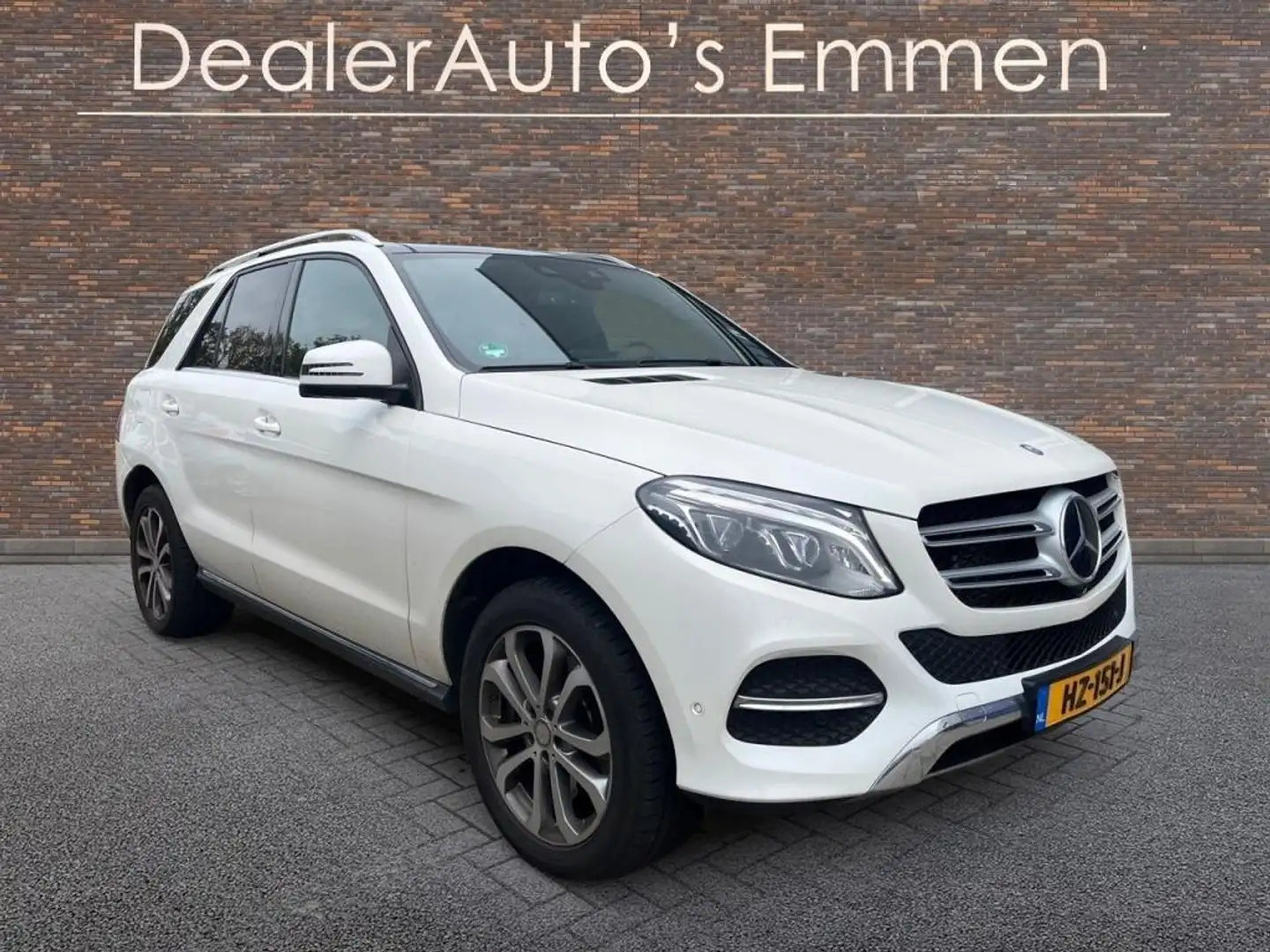 Mercedes-Benz GLE 500 e 4MATIC LEDER PANODAK LMV NAVIGATIE CRUISE Weiß - 1