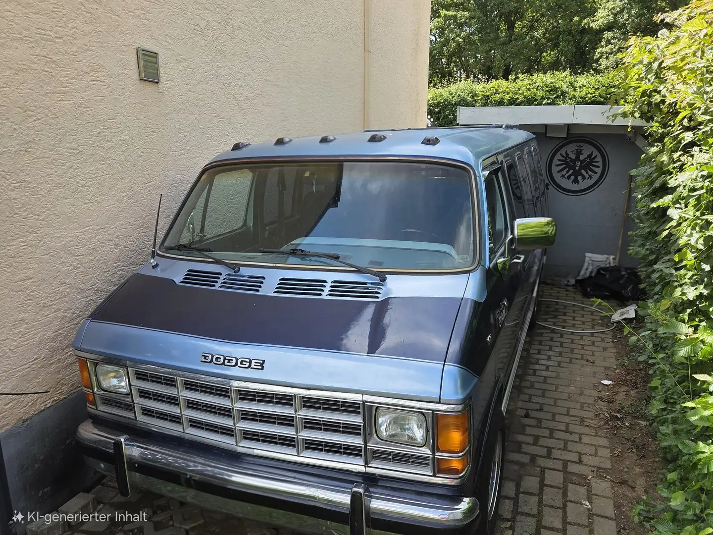 Dodge Van B250 Mavi - 1