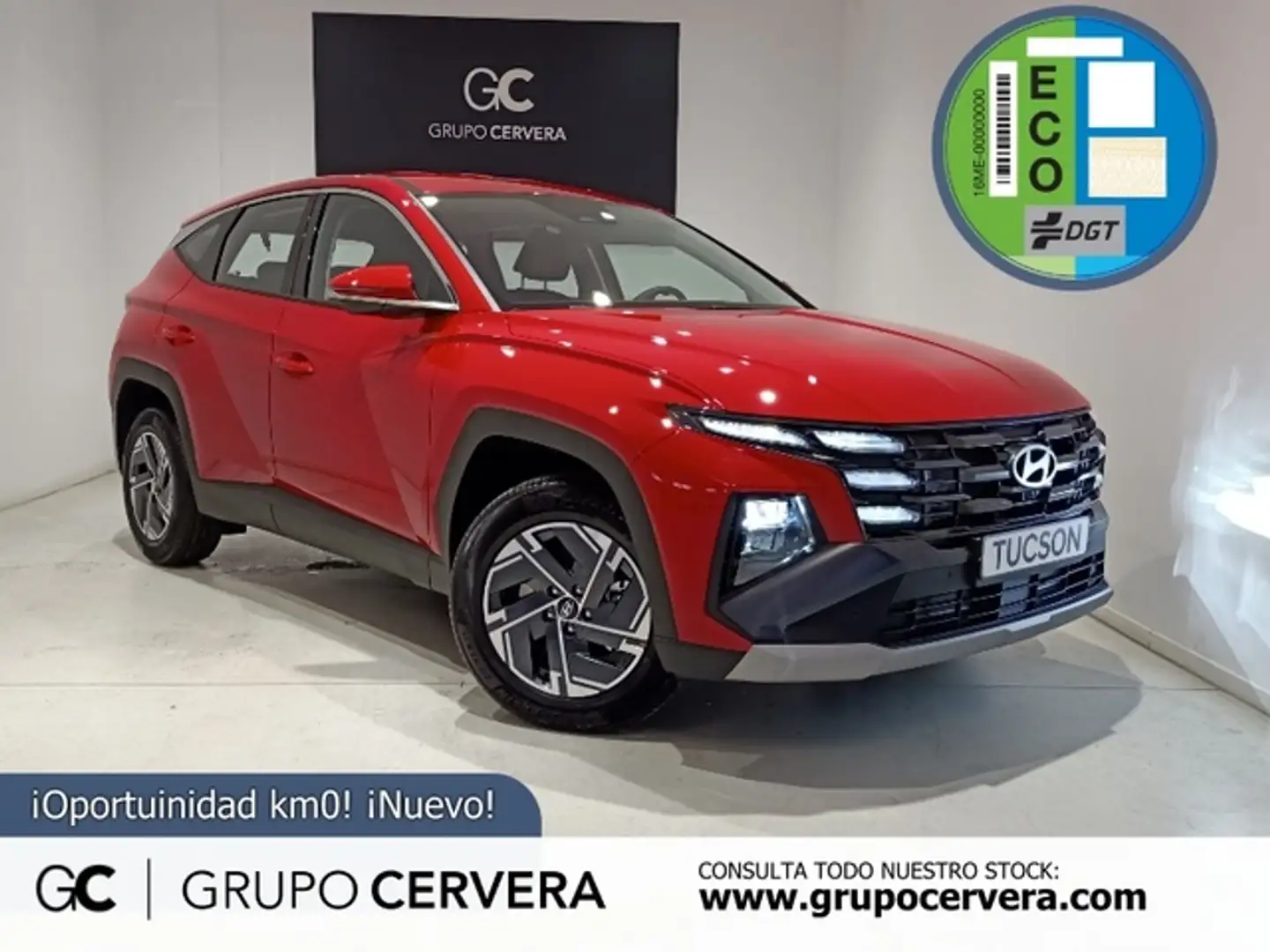 Hyundai TUCSON 1.6 T HEV Klass AT Rojo - 1