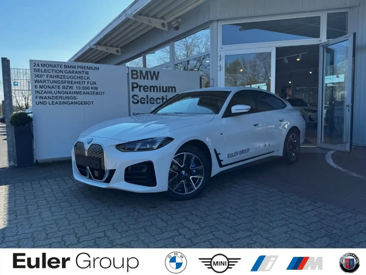 BMW i4 eDrive40 Gran Coupe M-Sport 360 LED Driv.Ass. Park Белый - 1