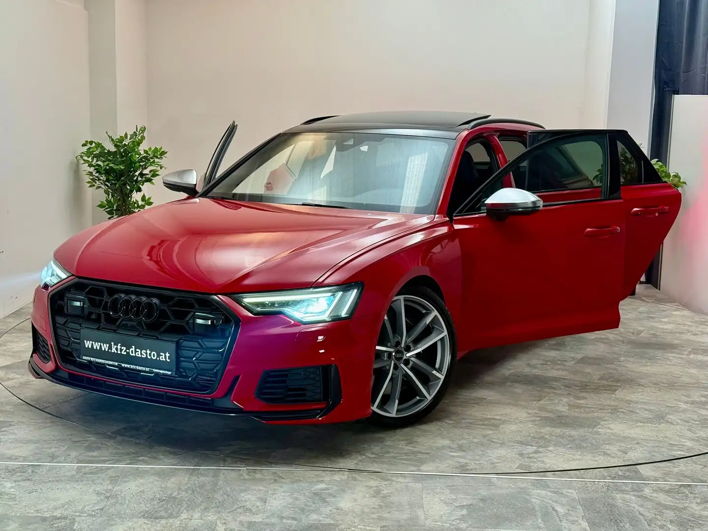 Audi S6 AVANT 3,0 TDI__OPTIK_SCHWARZ __ MATRIX__PANO__ Rot - 1