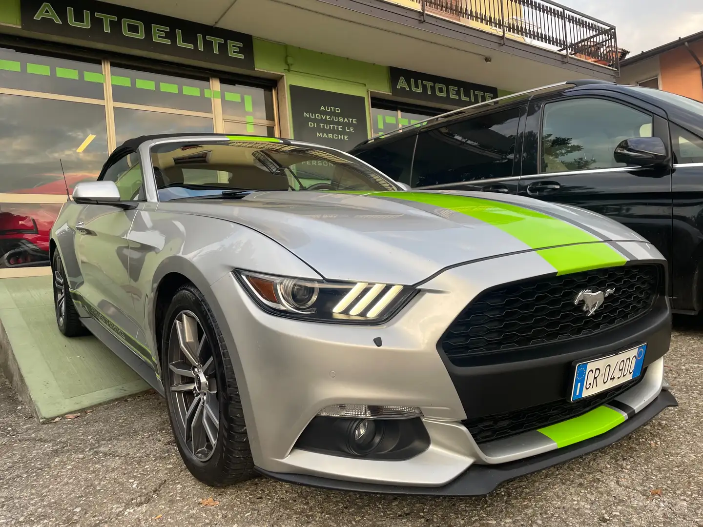 Ford Mustang 2.3 Ecoboost Km non Miglia Cruise PDC Kamera Post Argento - 1